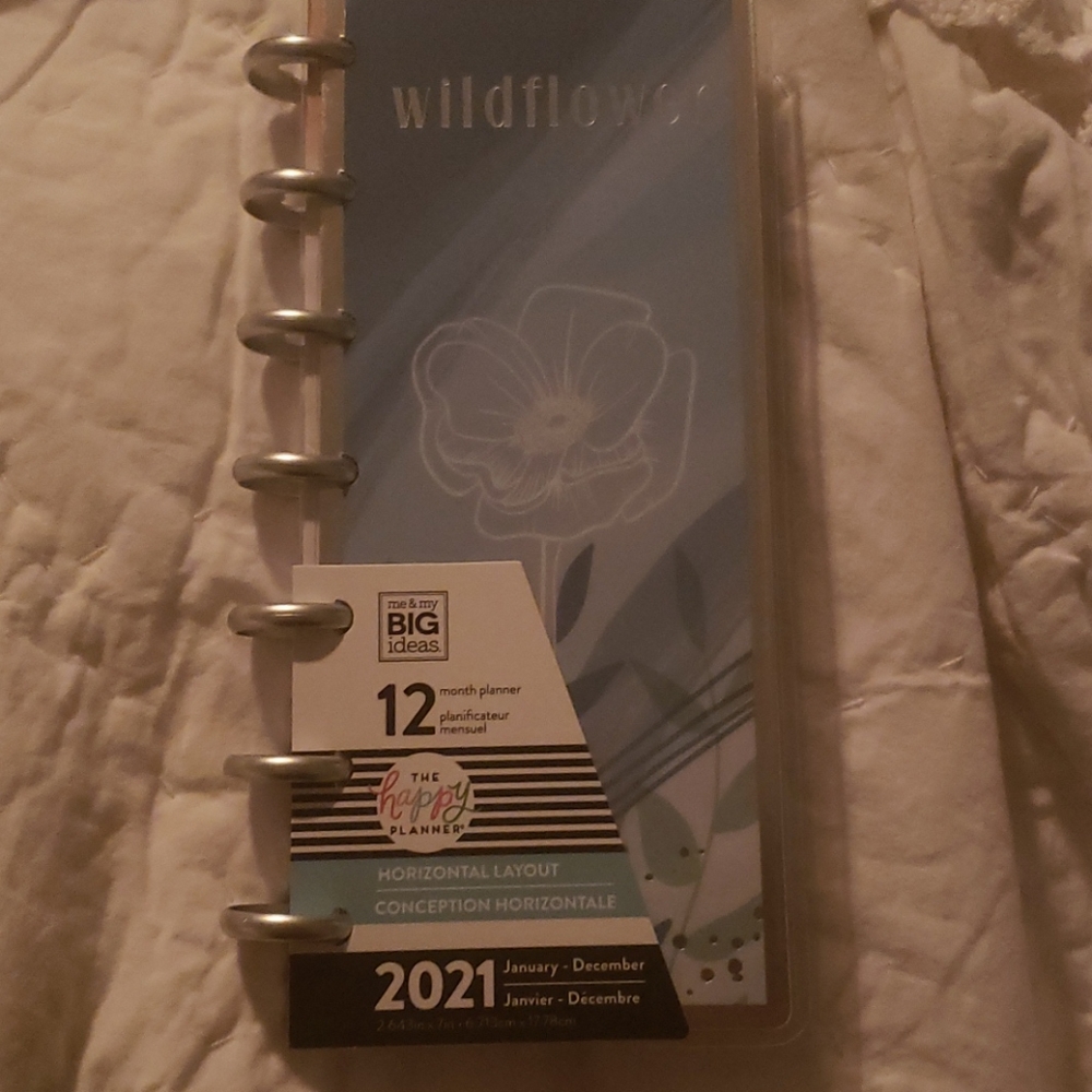 Mini skinny 2021 planner